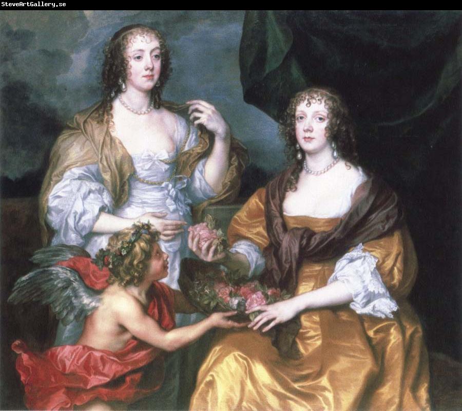 Anthony Van Dyck lady elizabeth thimbleby and dorothy,viscountess andover